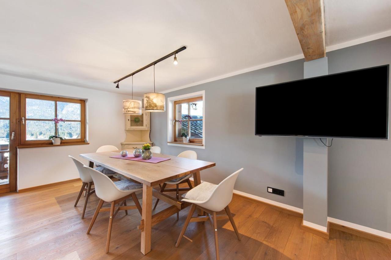 Ferienwohnung Riesserbaur Garmisch-Partenkirchen Bagian luar foto