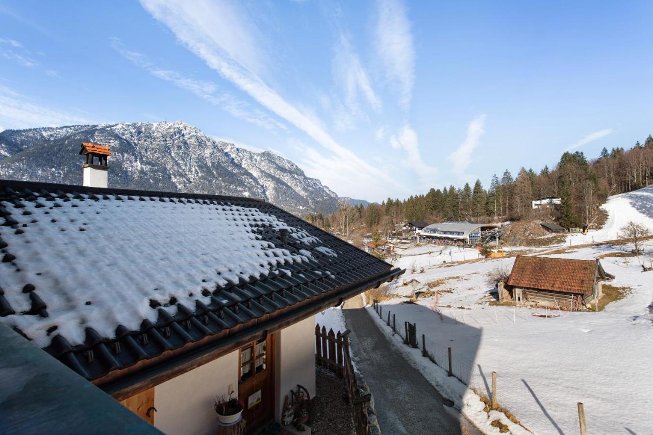 Ferienwohnung Riesserbaur Garmisch-Partenkirchen Bagian luar foto
