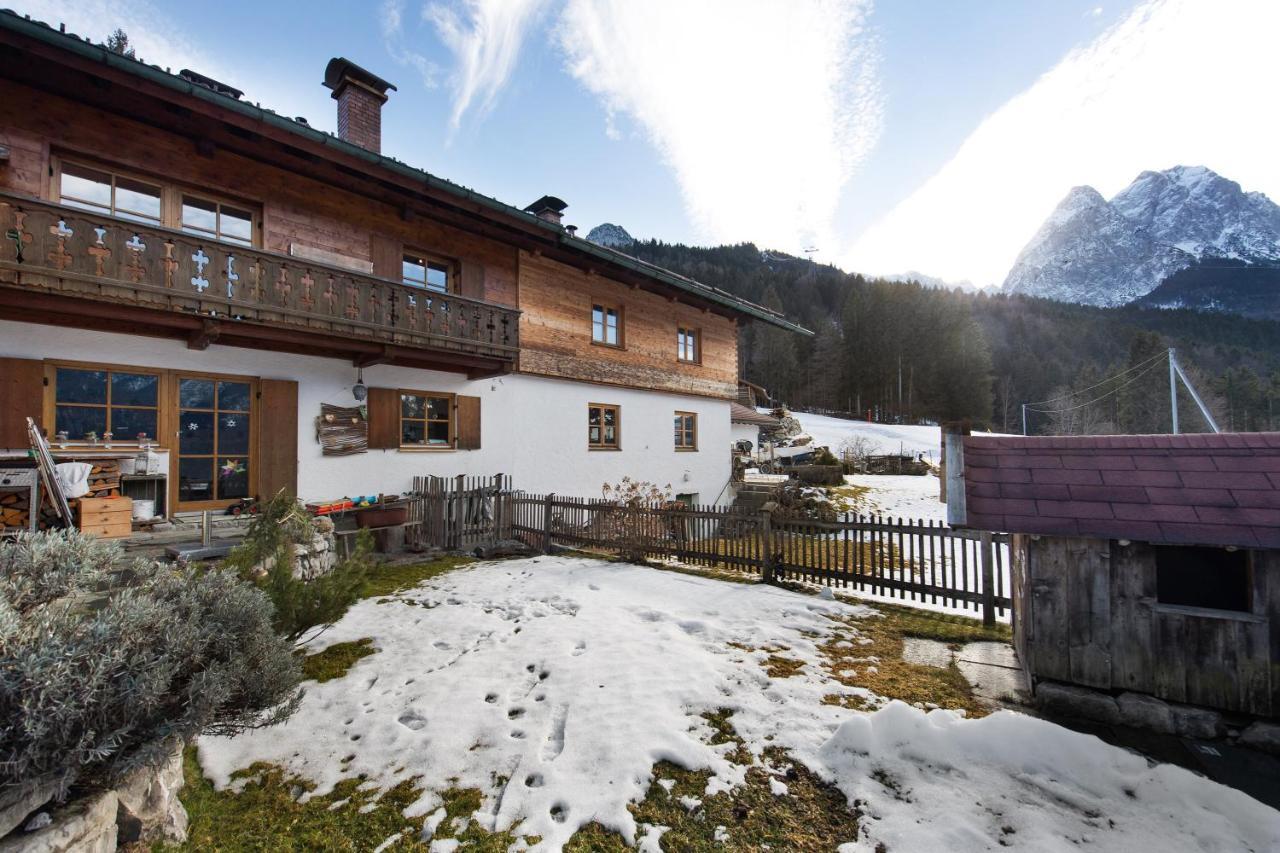 Ferienwohnung Riesserbaur Garmisch-Partenkirchen Bagian luar foto